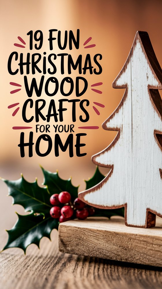 Easy Christmas Wood Crafts For Holiday Decor Easy Christmas Wood Crafts For Holiday Decor