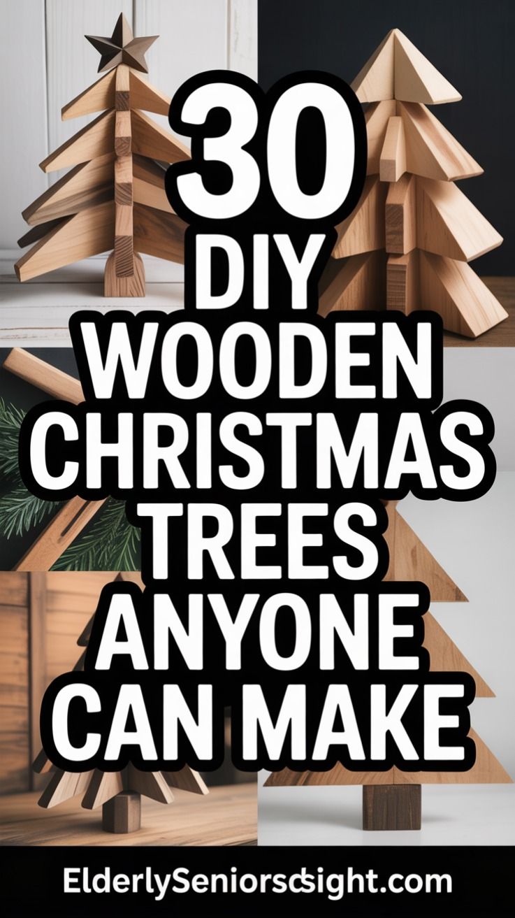 30 DIY Wooden Christmas Trees Anyone Can Make 30 DIY Wooden Christmas Trees Anyone Can Make