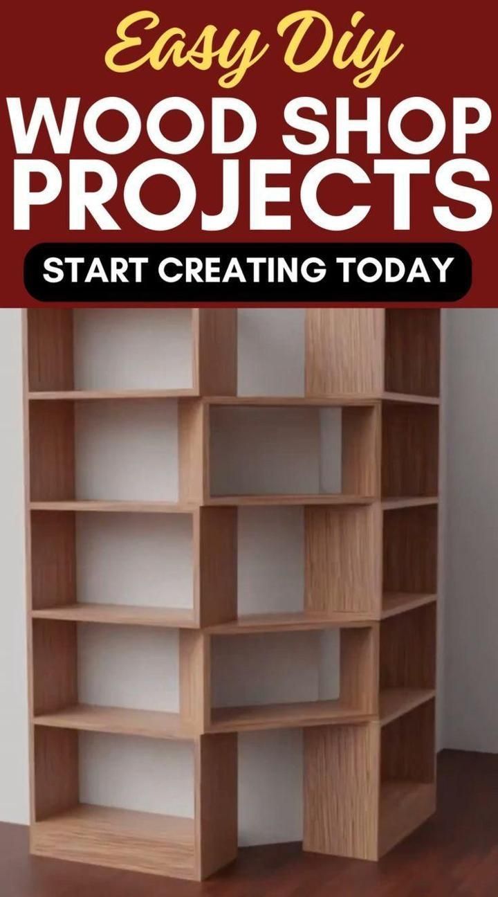 9 Woodworking Shop pojects To Start With