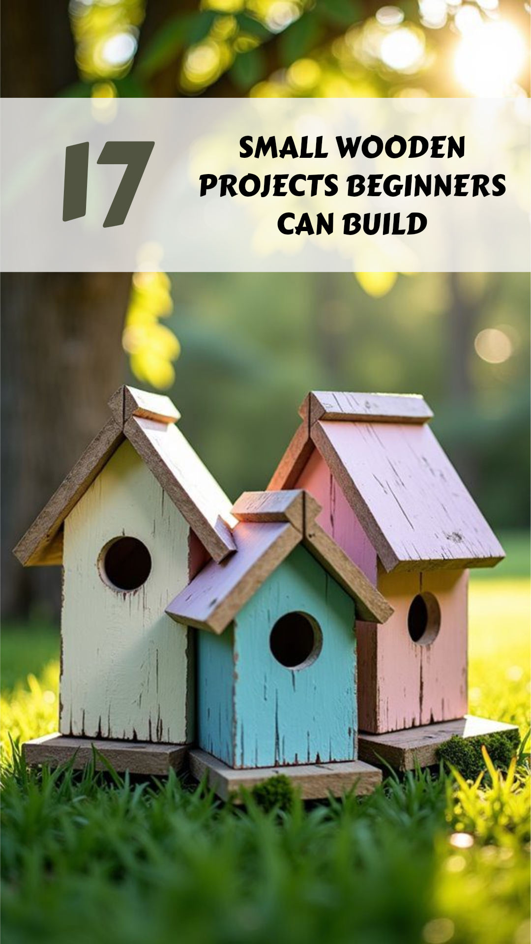 17 Small Wooden Projects Beginners Can Build 17 Small Wooden Projects Beginners Can Build