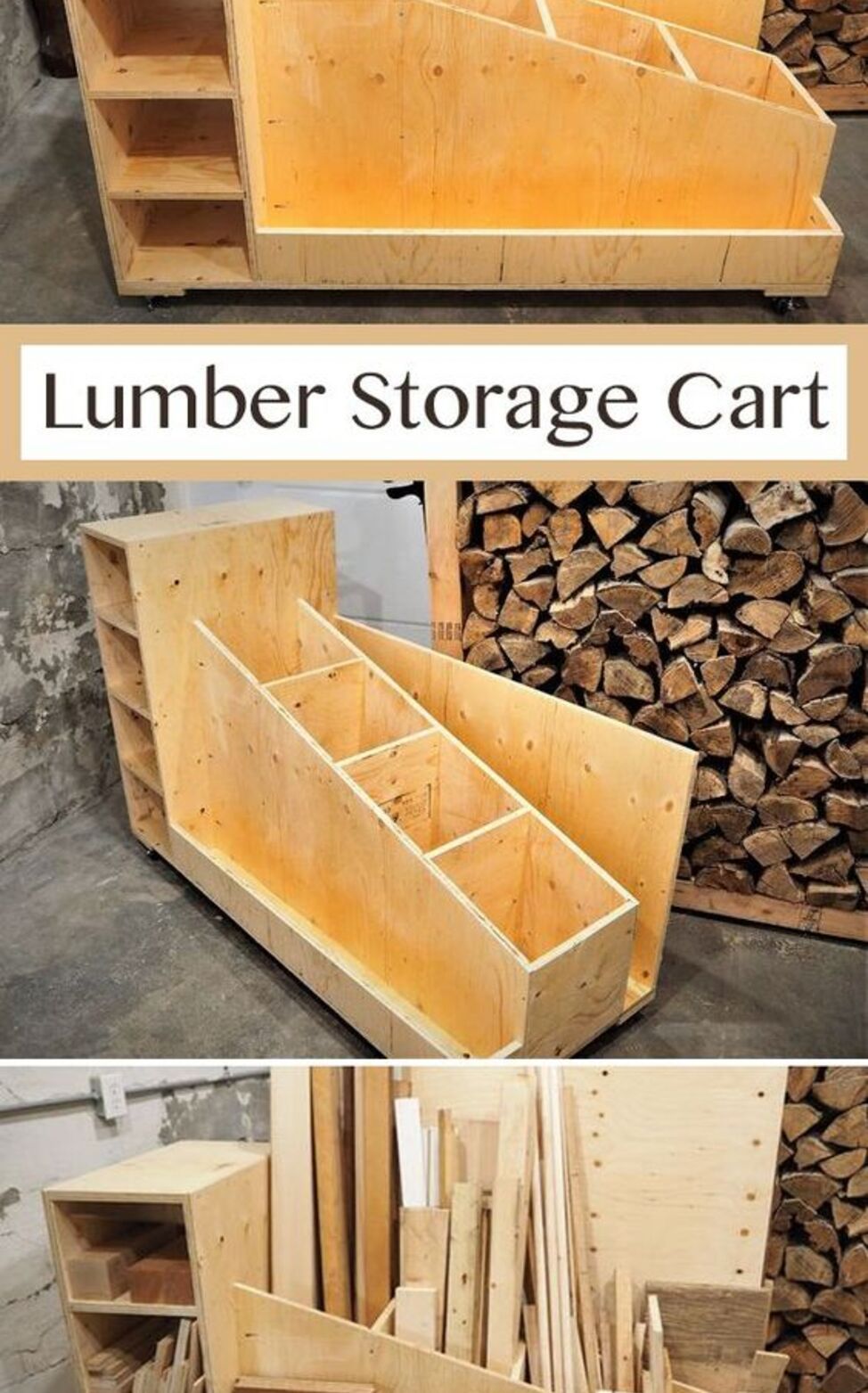Wood Storage Cart — MonoLoco Workshop