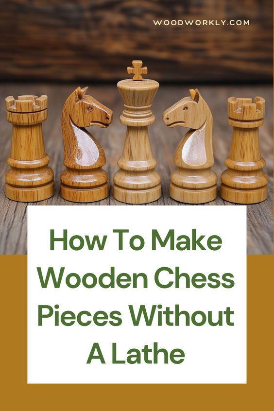 How To Make Wooden Chess Pieces Without A Lathe? – WoodWorkly