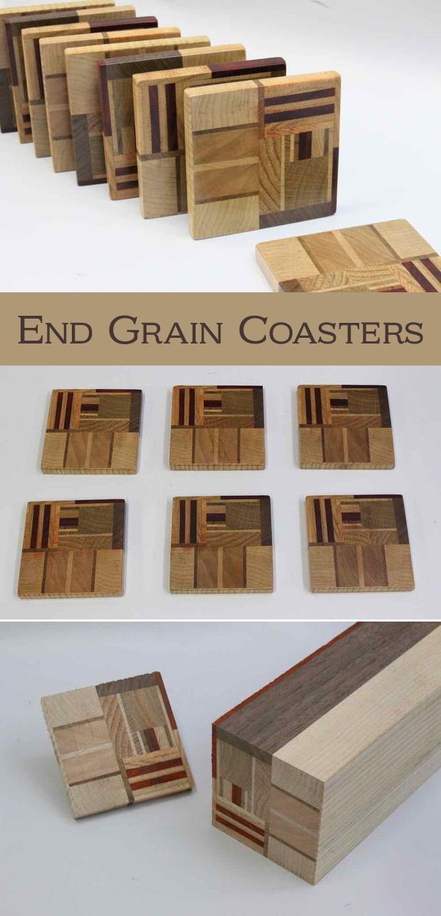 End Grain Coasters