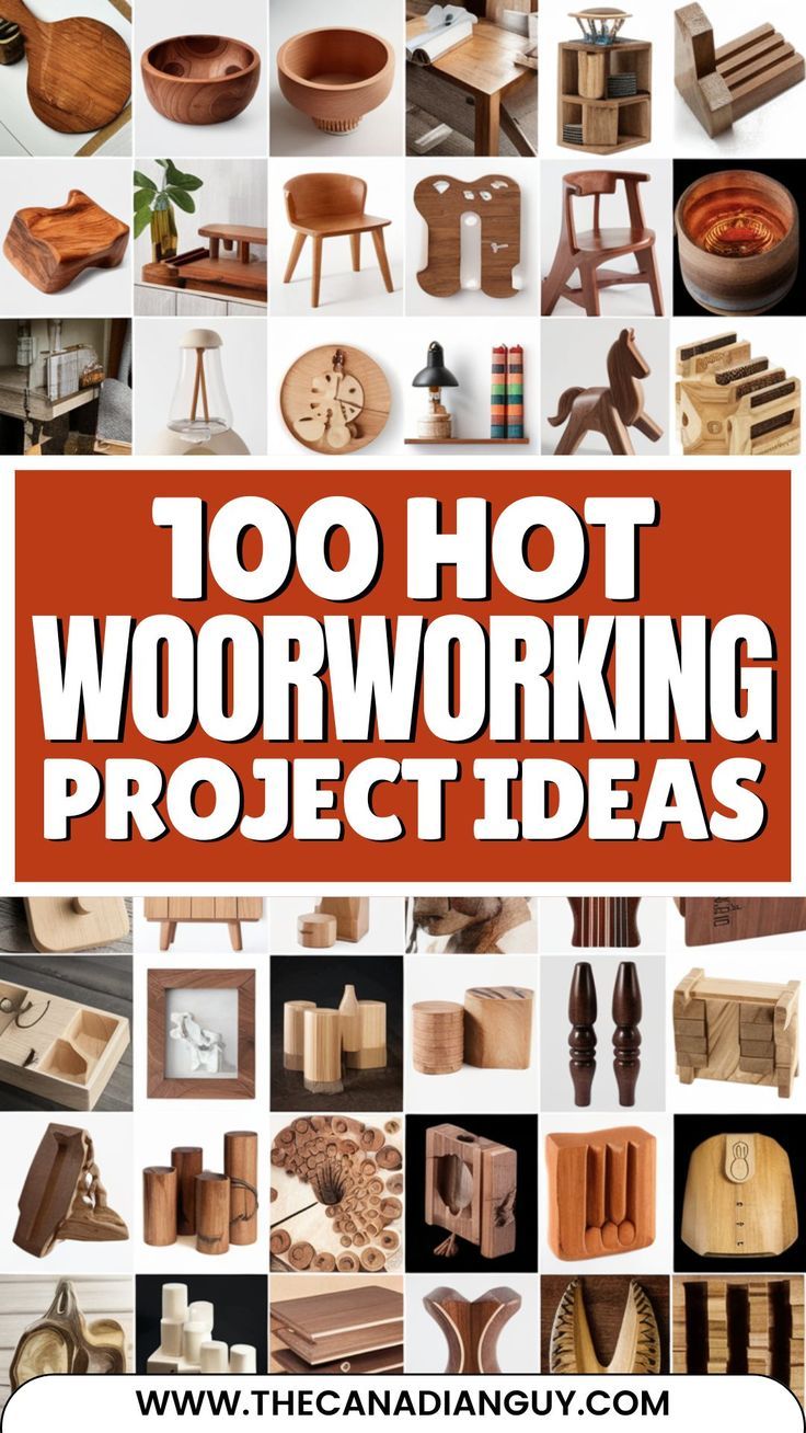 100 Woodworking Ideas That Bring in the Cash!