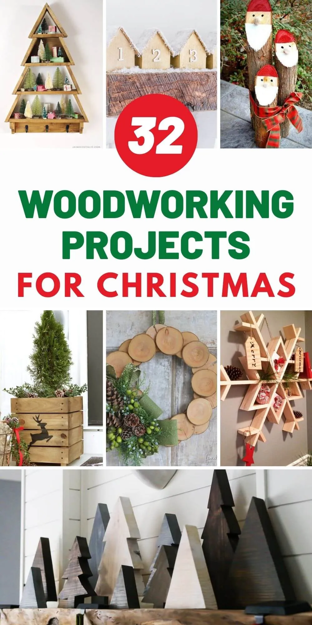 40 DIY Woodworking Projects For Christmas