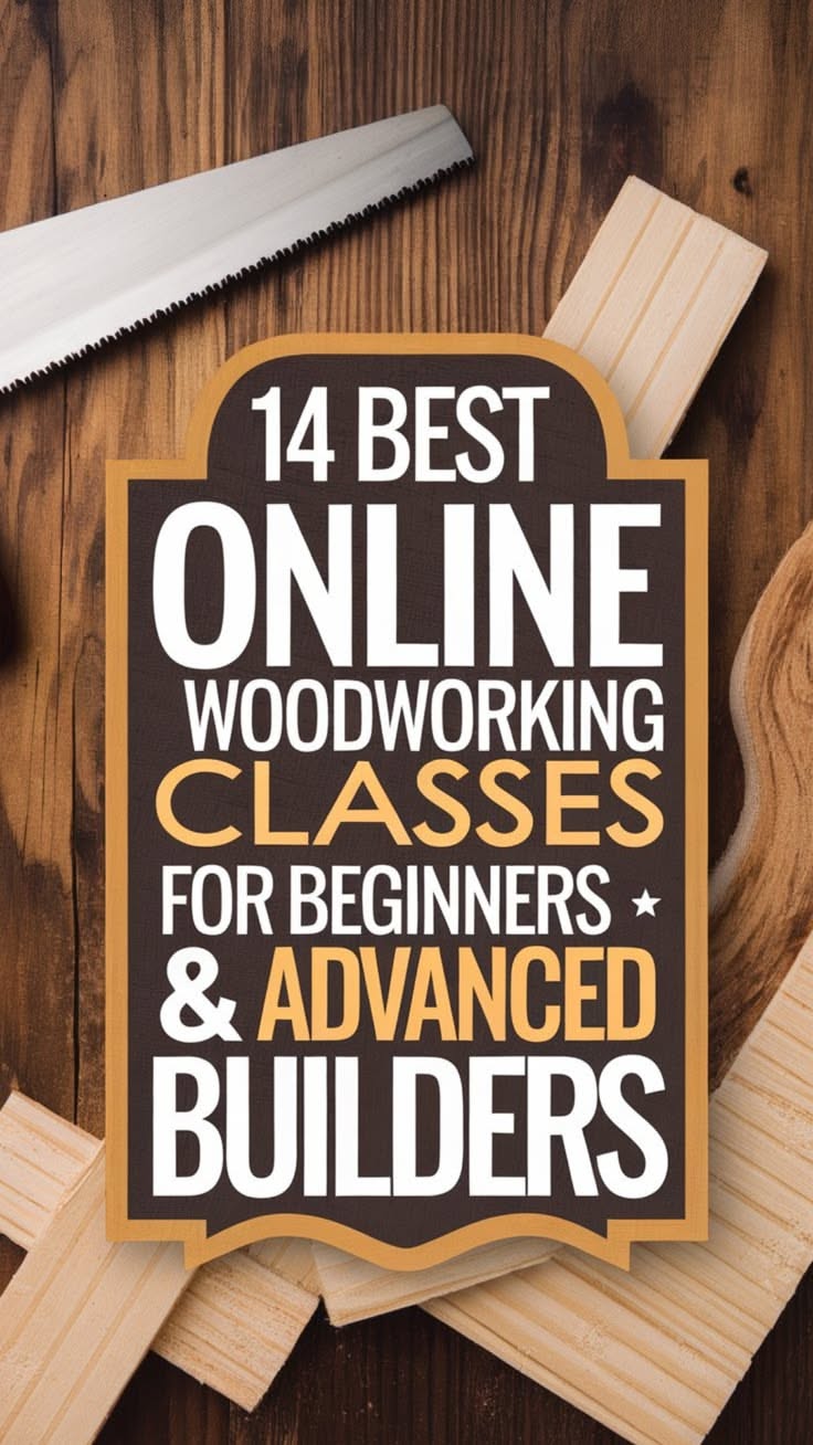 14 Best Online Woodworking Classes to Build Skills from Home